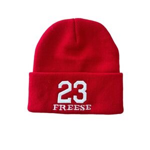 St. Louis cardinals 23 David freese Red Beanie Hat Cap Warm Sports Baseball